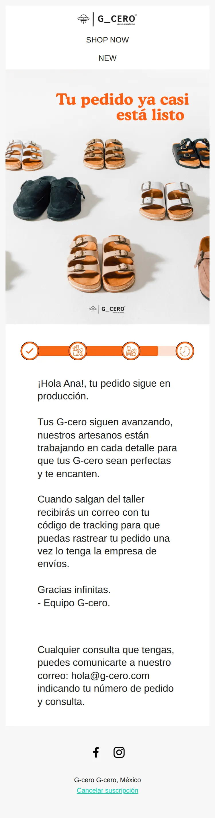 Correo del día 4: últimos detalles